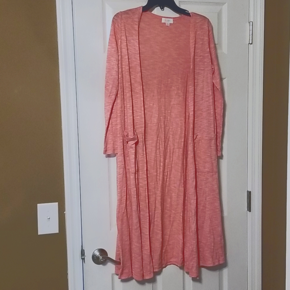 Lularoe LLR Soft Pink Sarah Cardigan